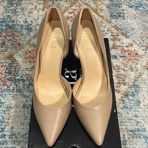 A.N.A Claire Nude Heels